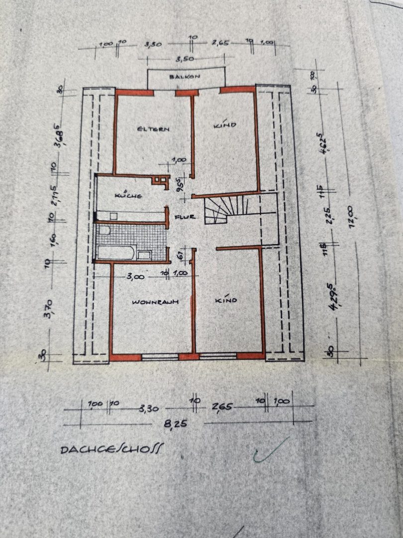 Grundriss Obergeschoss