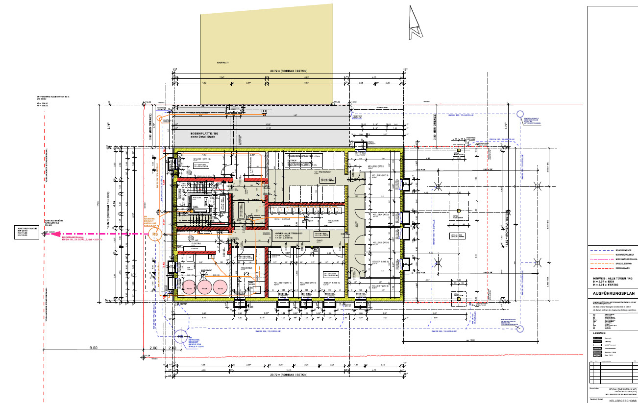 Grundriss Kellergeschoss
