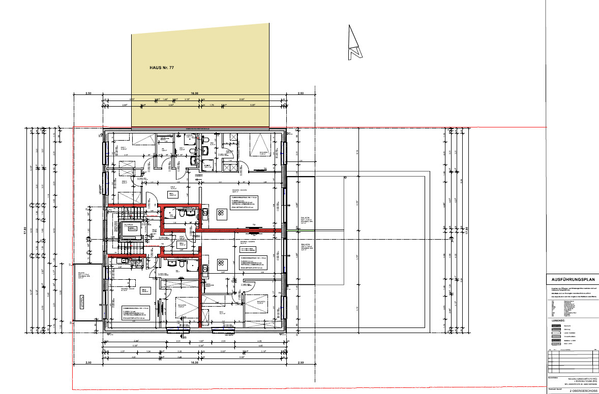 Grundriss 2. Obergeschoss