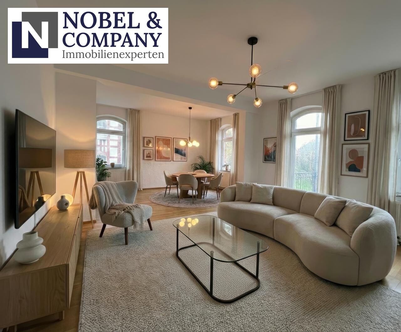 Beispielbild Wohn- Essbereich