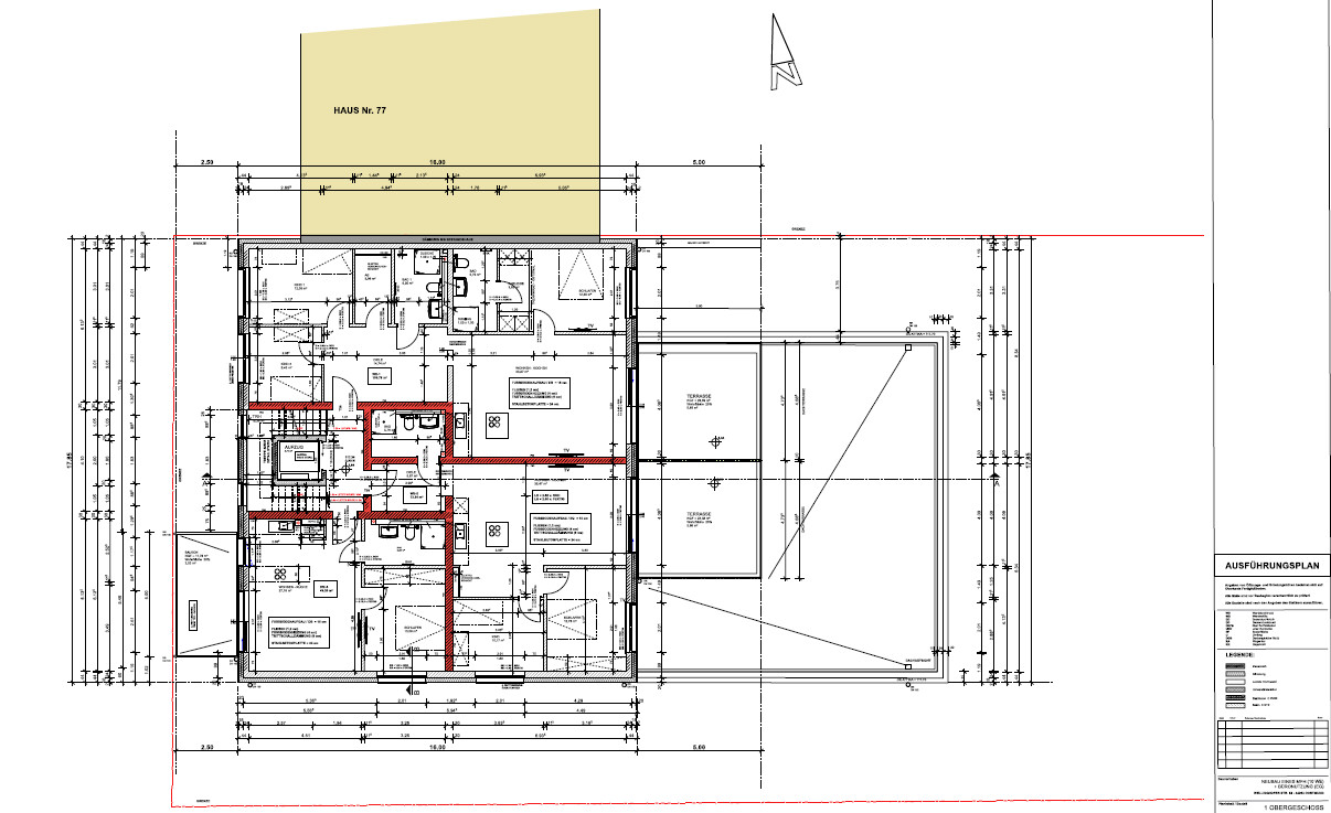 Grundriss 1. Obergeschoss