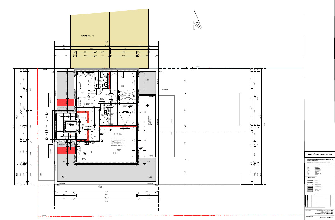 Grundriss Dachgeschoss