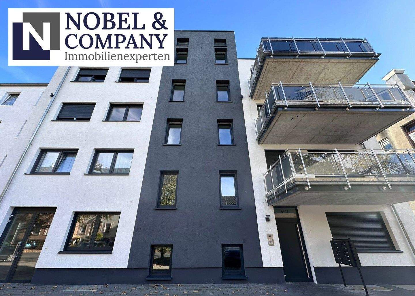 Straßenansicht - Investment der Oberklasse: MFH aus 2024 in Dortmund-Hörde