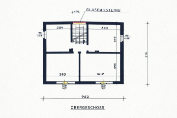 Grundriss Obergeschoss - Wesel-Büderich: Freistehendes Haus mit Anbau und zwei Wohneinheiten – vielseitig nutzbar!