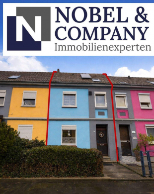 Kompakt. Charmant. Einzigartig. – Ihr modernes blaues Reihenhaus mit Garten & Garage, 46485 Wesel, Reihenmittelhaus